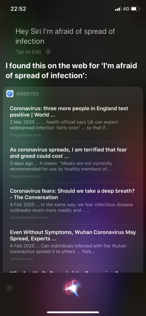 Siriと英会話